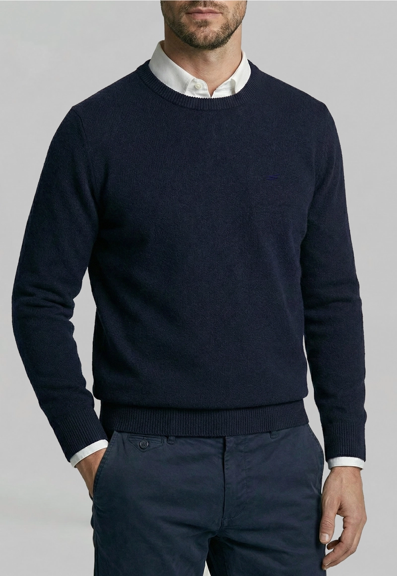 SWEATER REGULAR PARIS NAVY - 3