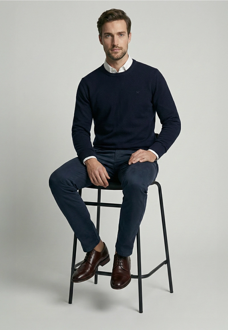 SWEATER REGULAR PARIS NAVY - 5