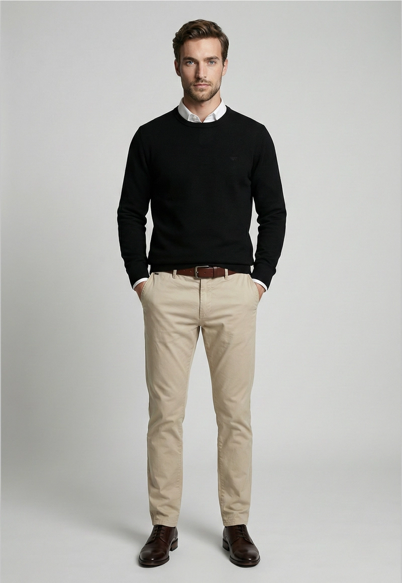 SWEATER REGULAR PARIS BLACK - 2