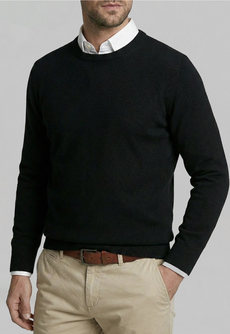 SWEATER REGULAR PARIS BLACK - 3