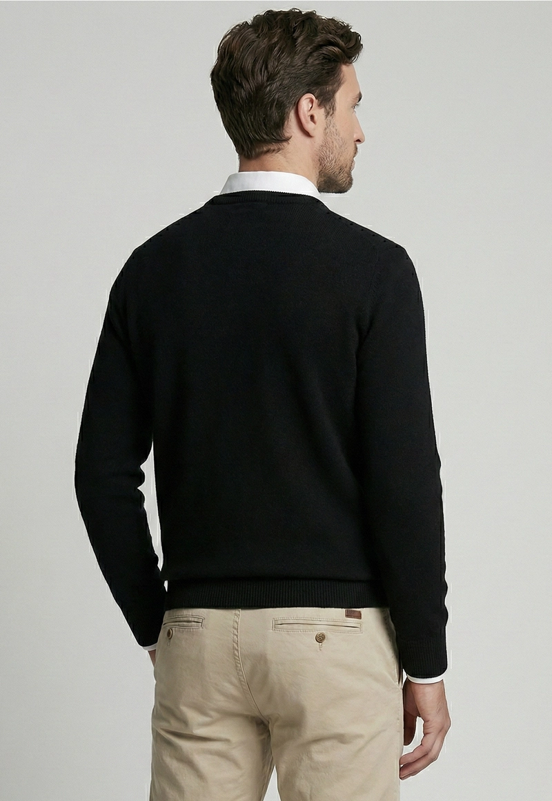 SWEATER REGULAR PARIS BLACK - 4