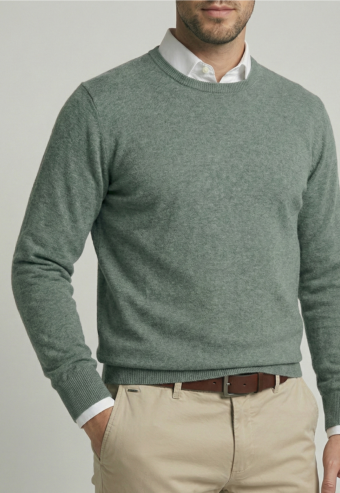 SWEATER PARIS LT. GREEN - 3