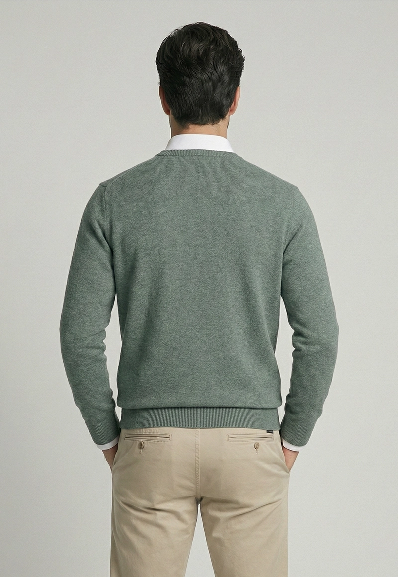 SWEATER PARIS LT. GREEN - 4