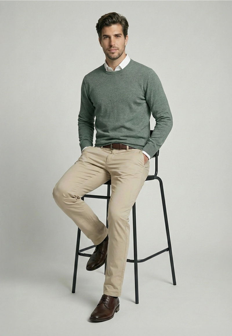 SWEATER PARIS LT. GREEN - 5