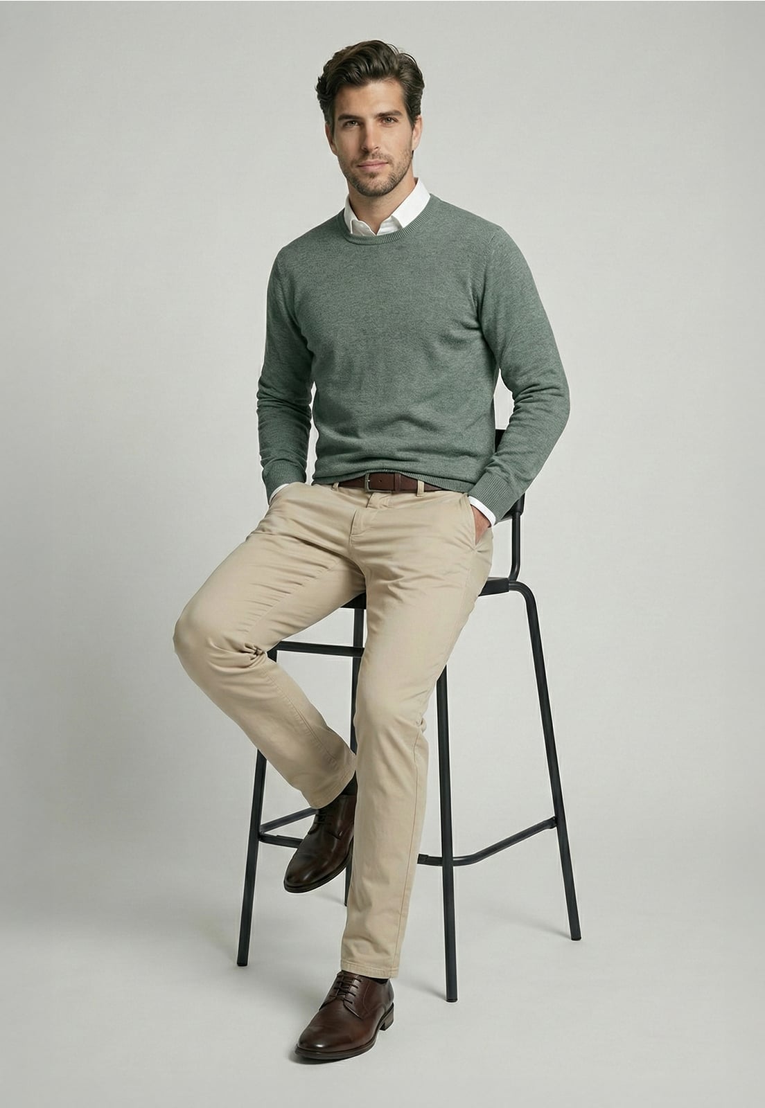 SWEATER PARIS LT. GREEN - 5