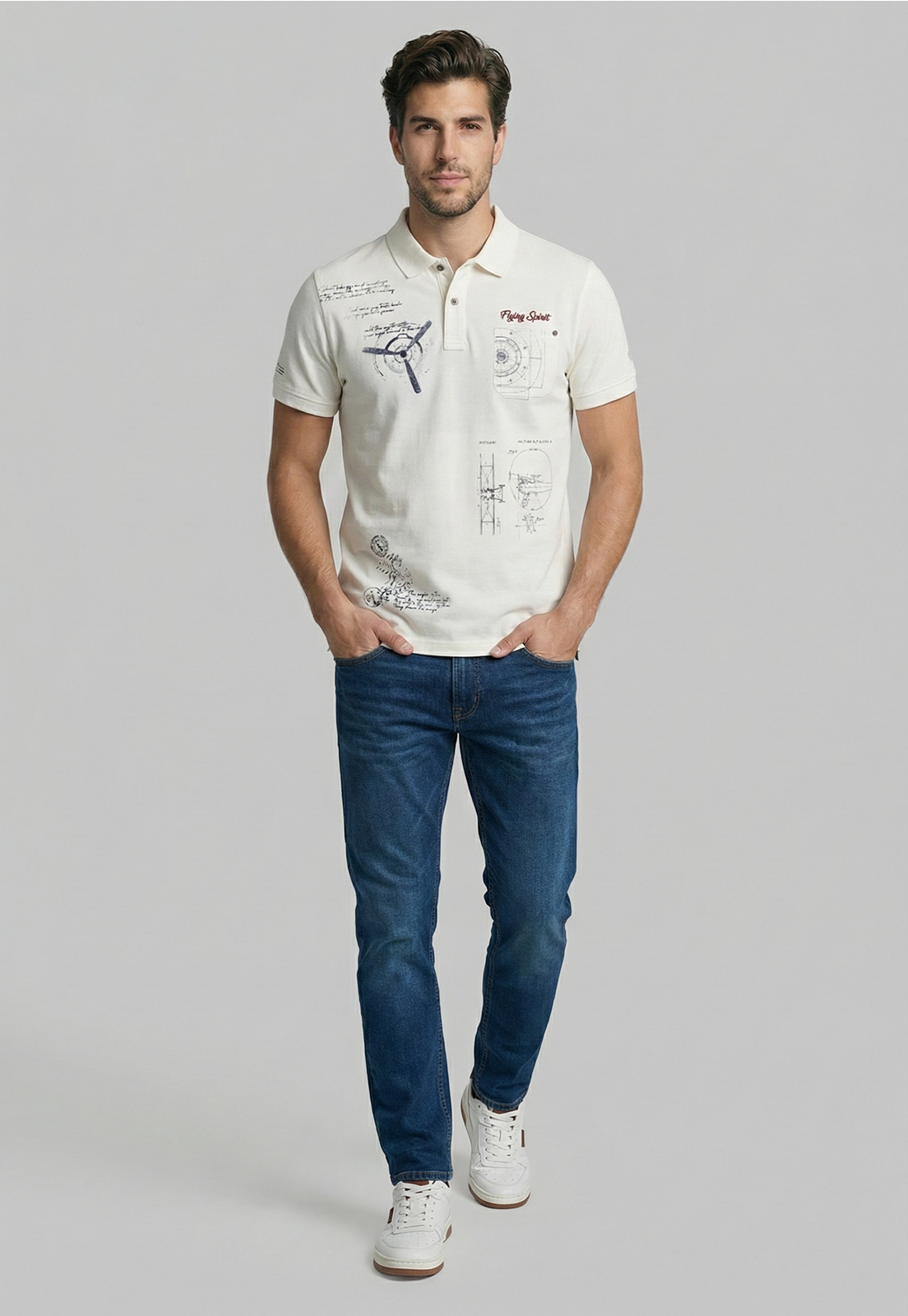 POLERA BURBANK ECRU - 2