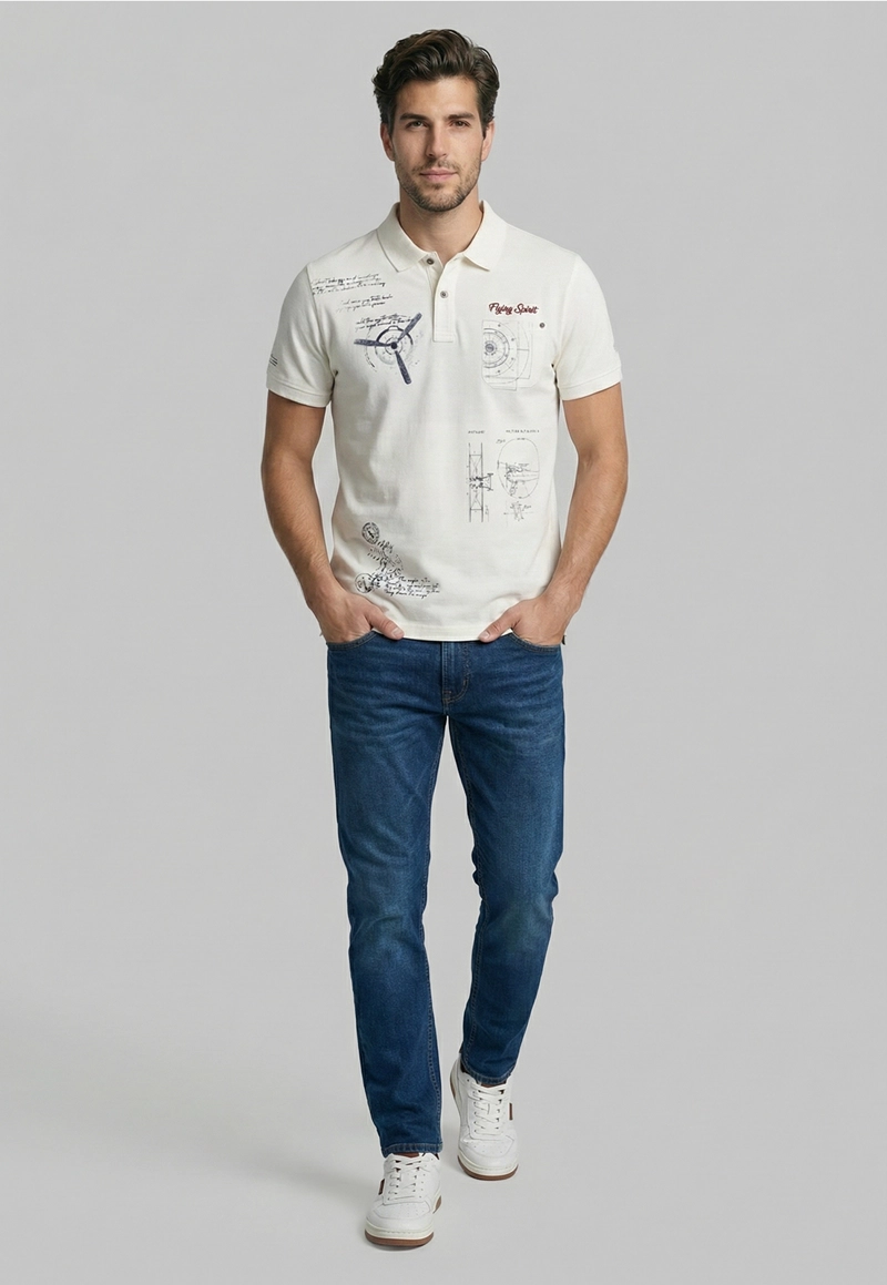 POLERA BURBANK ECRU - 2