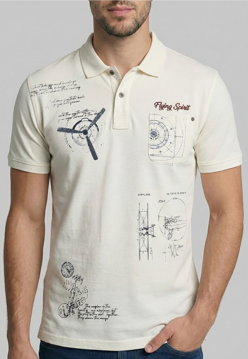 POLERA BURBANK ECRU - 3