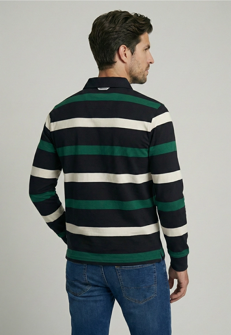 POLERA RUGBY BOSTON GREEN - 4