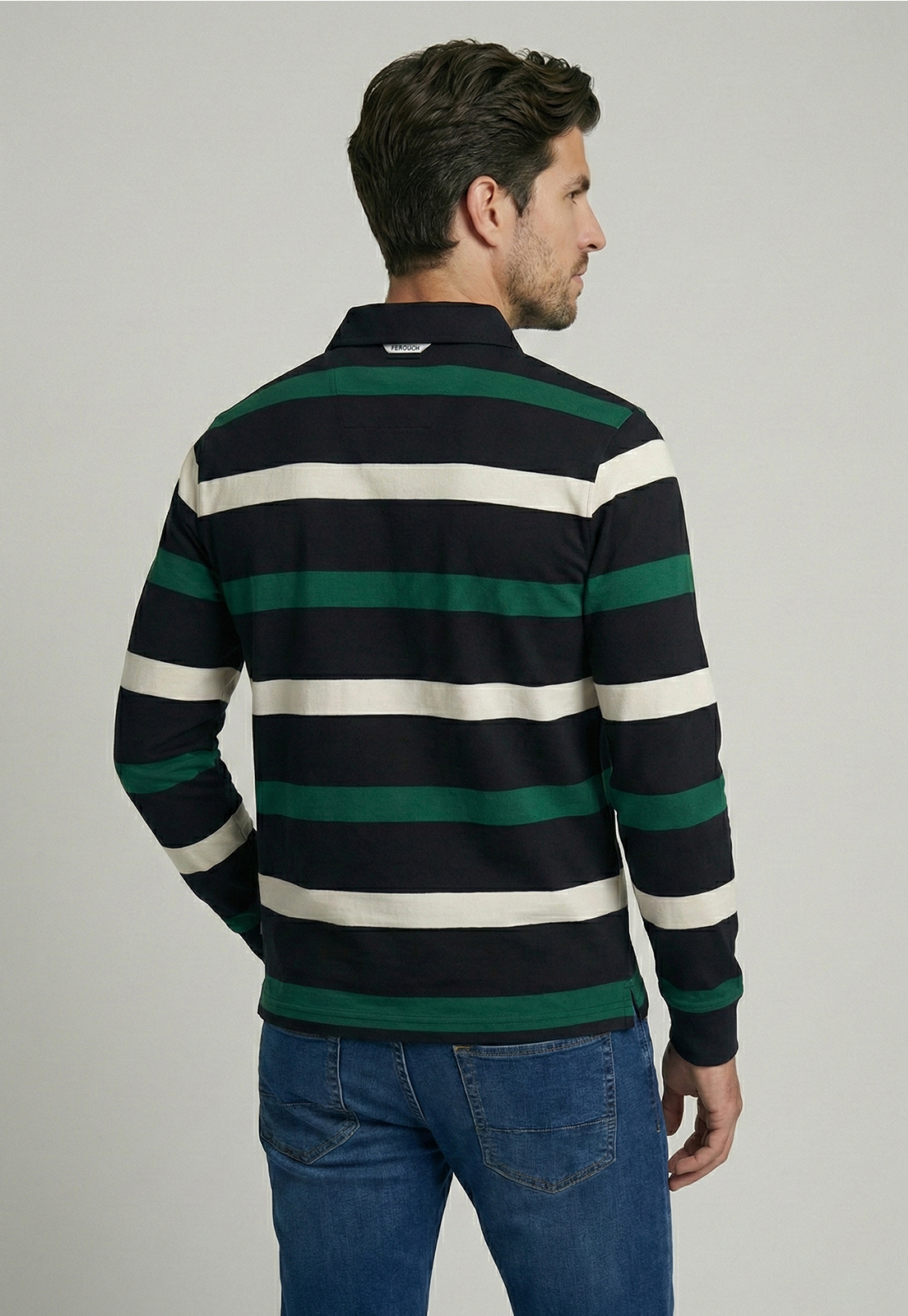 POLERA RUGBY BOSTON GREEN - 4