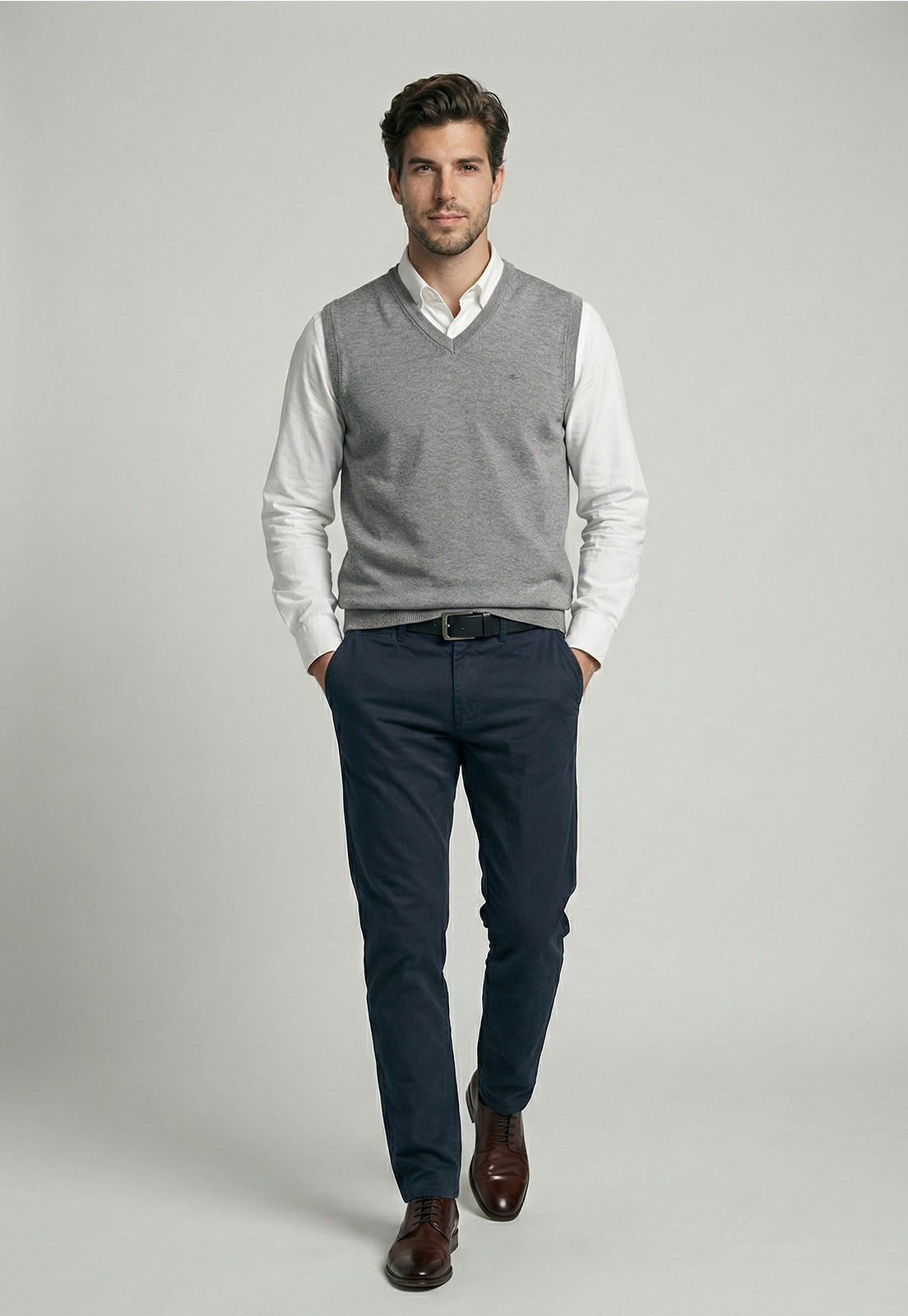 VEST ALASKA GREY MELANGE - 2