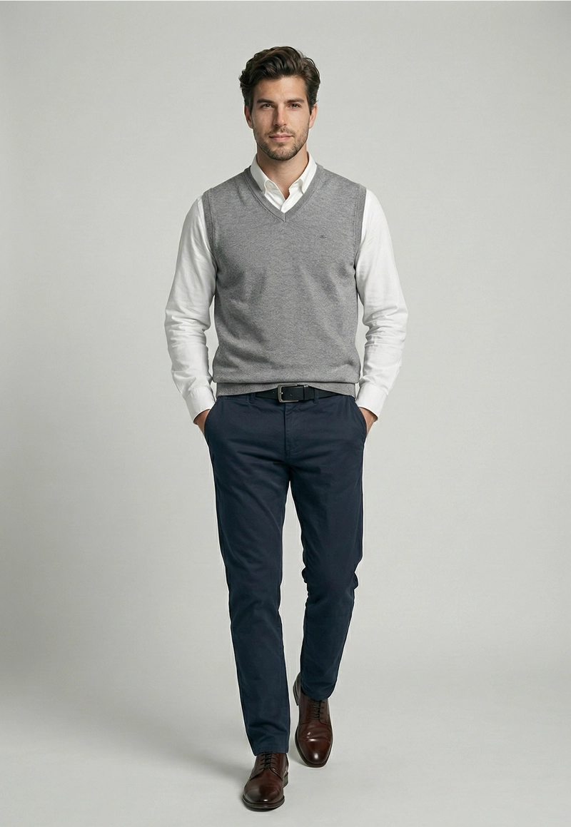VEST ALASKA GREY MELANGE - 2