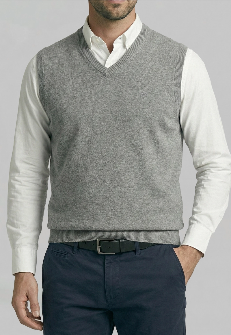 VEST ALASKA GREY MELANGE - 3