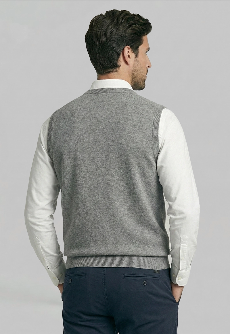 VEST ALASKA GREY MELANGE - 4