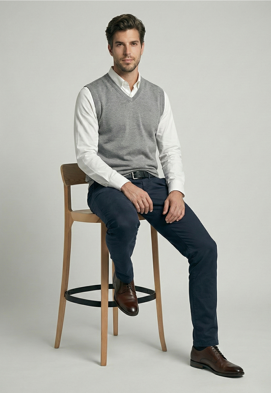 VEST ALASKA GREY MELANGE - 5