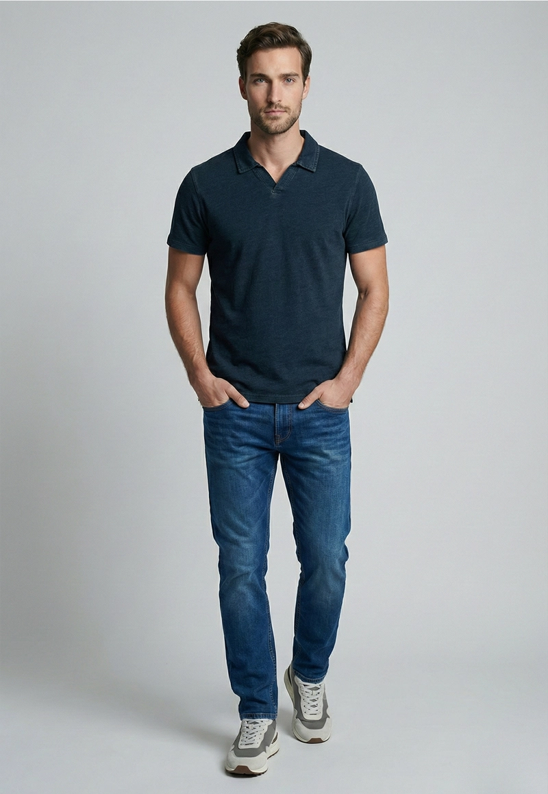 POLERA BERKLEY INDIGO - 2