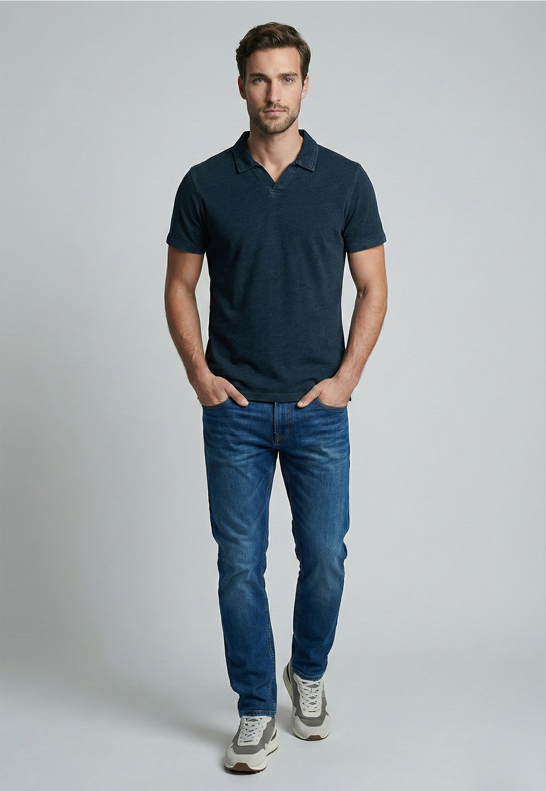 POLERA BERKLEY INDIGO - 2
