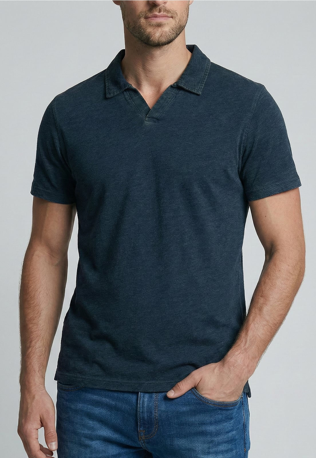 POLERA BERKLEY INDIGO - 3