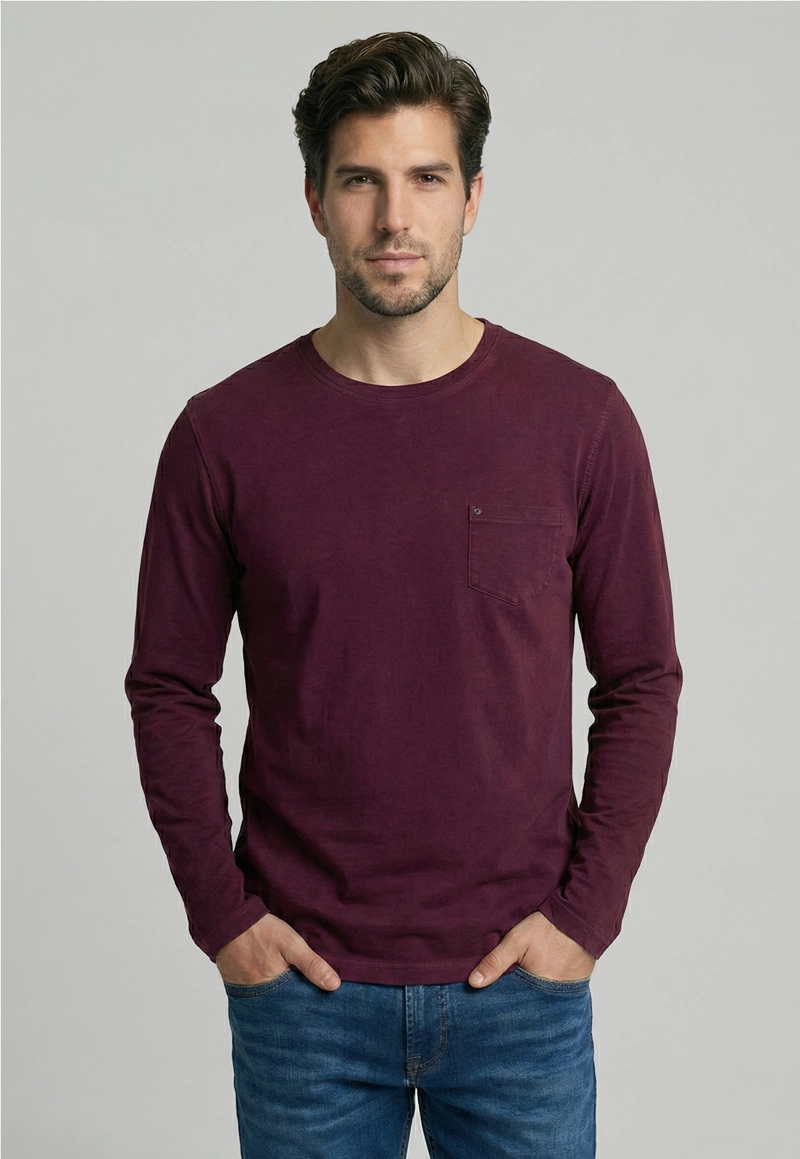 POLERA BOSTON PLUM - 1