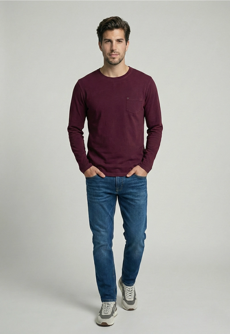 POLERA BOSTON PLUM - 2