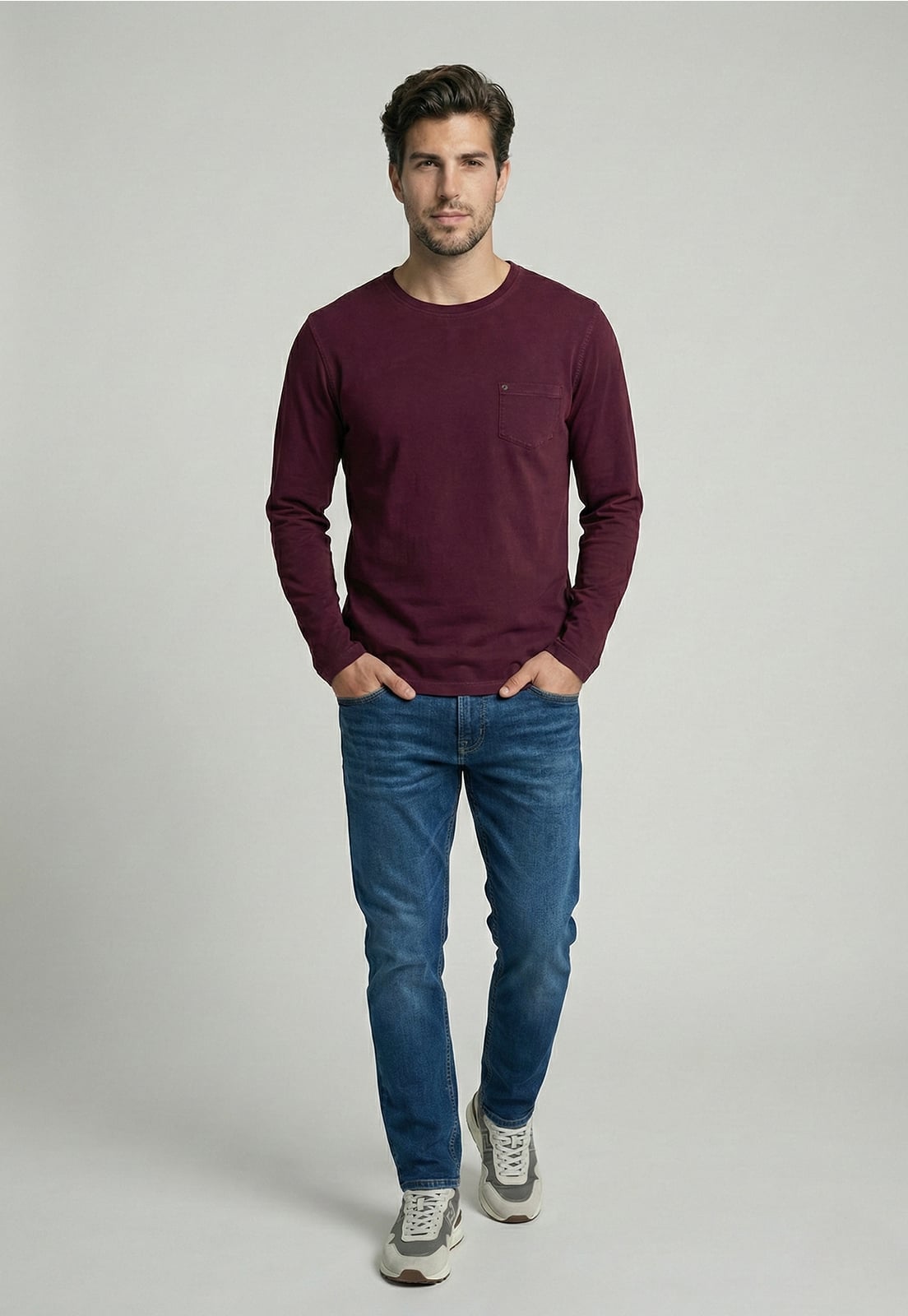 POLERA BOSTON PLUM - 2