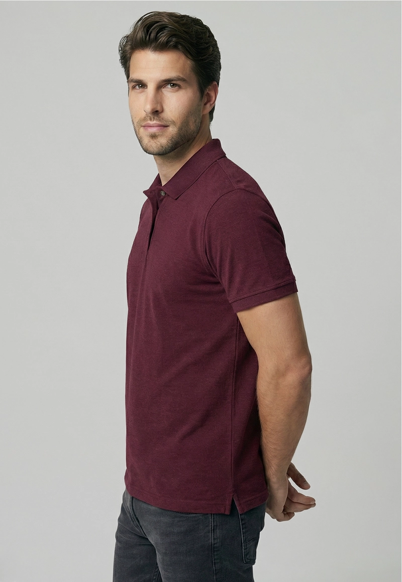 POLERA REGULAR BOSTON PLUM - 1