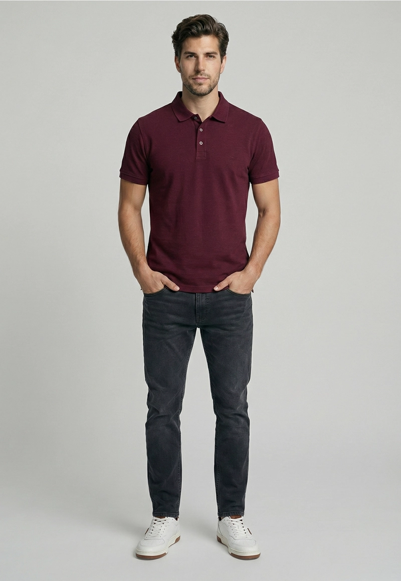 POLERA REGULAR BOSTON PLUM - 2