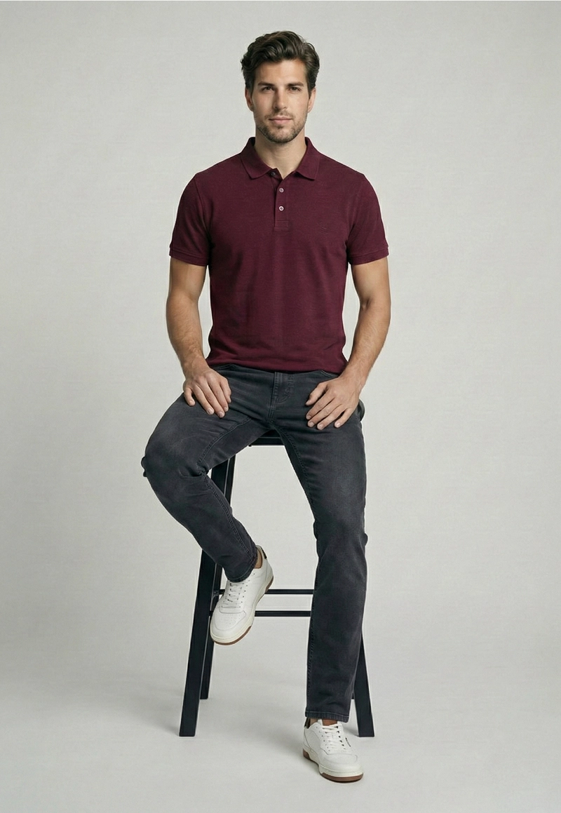 POLERA REGULAR BOSTON PLUM - 5