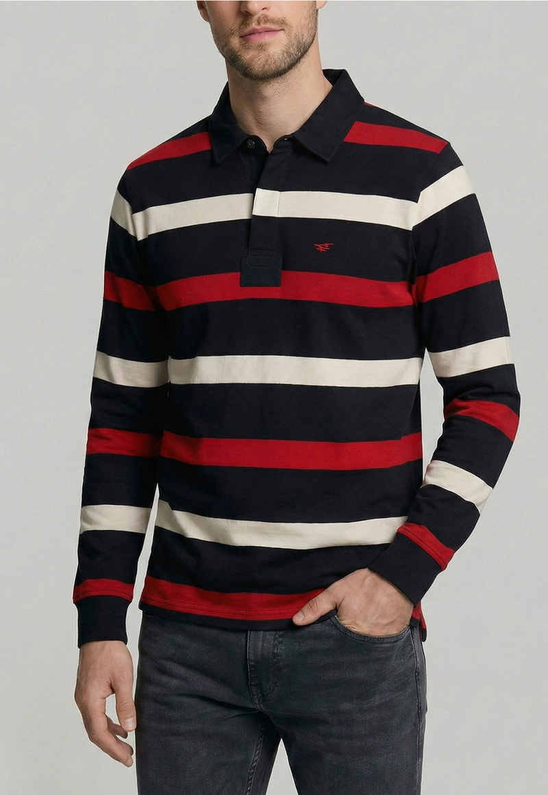 POLERA RUGBY BOSTON RED - 3