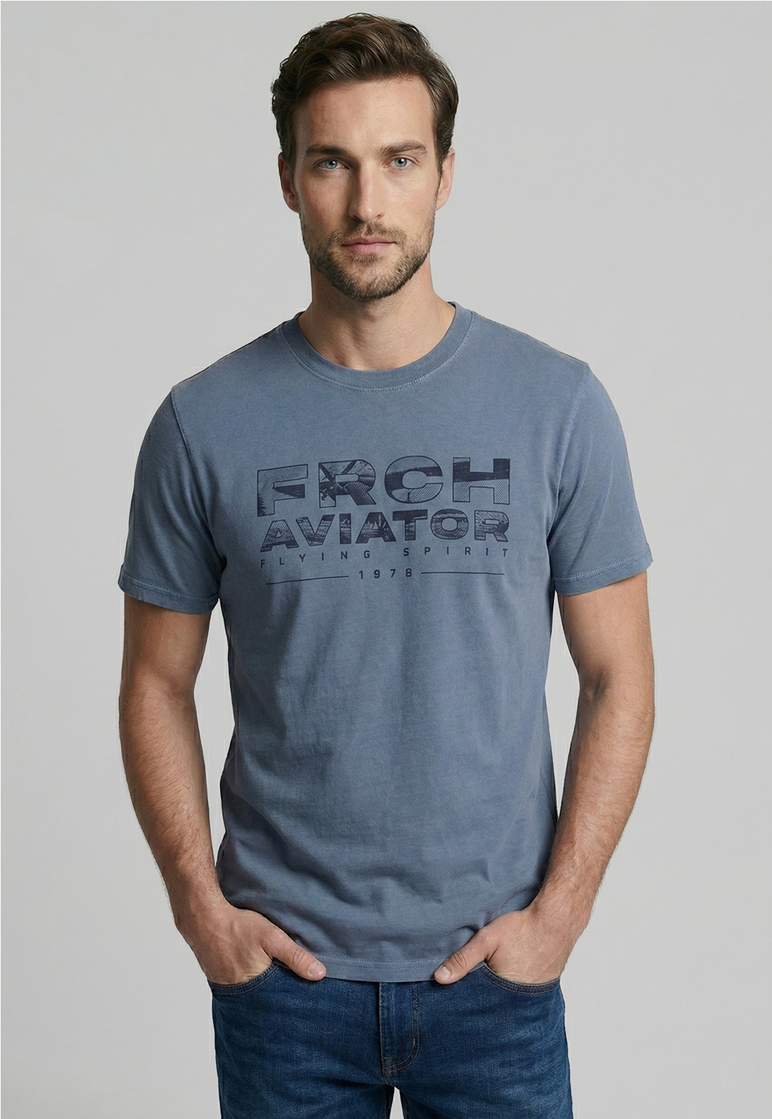 POLERA BERKERSFIELD SKY - 1