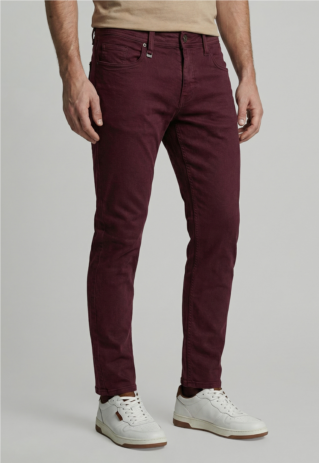 JEANS COLORADO BURGUNDY - 1