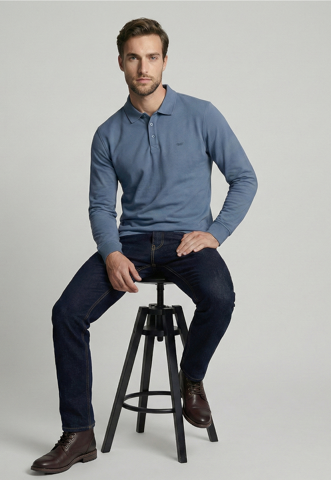 JEANS BUFFALO DK.BLUE - 5