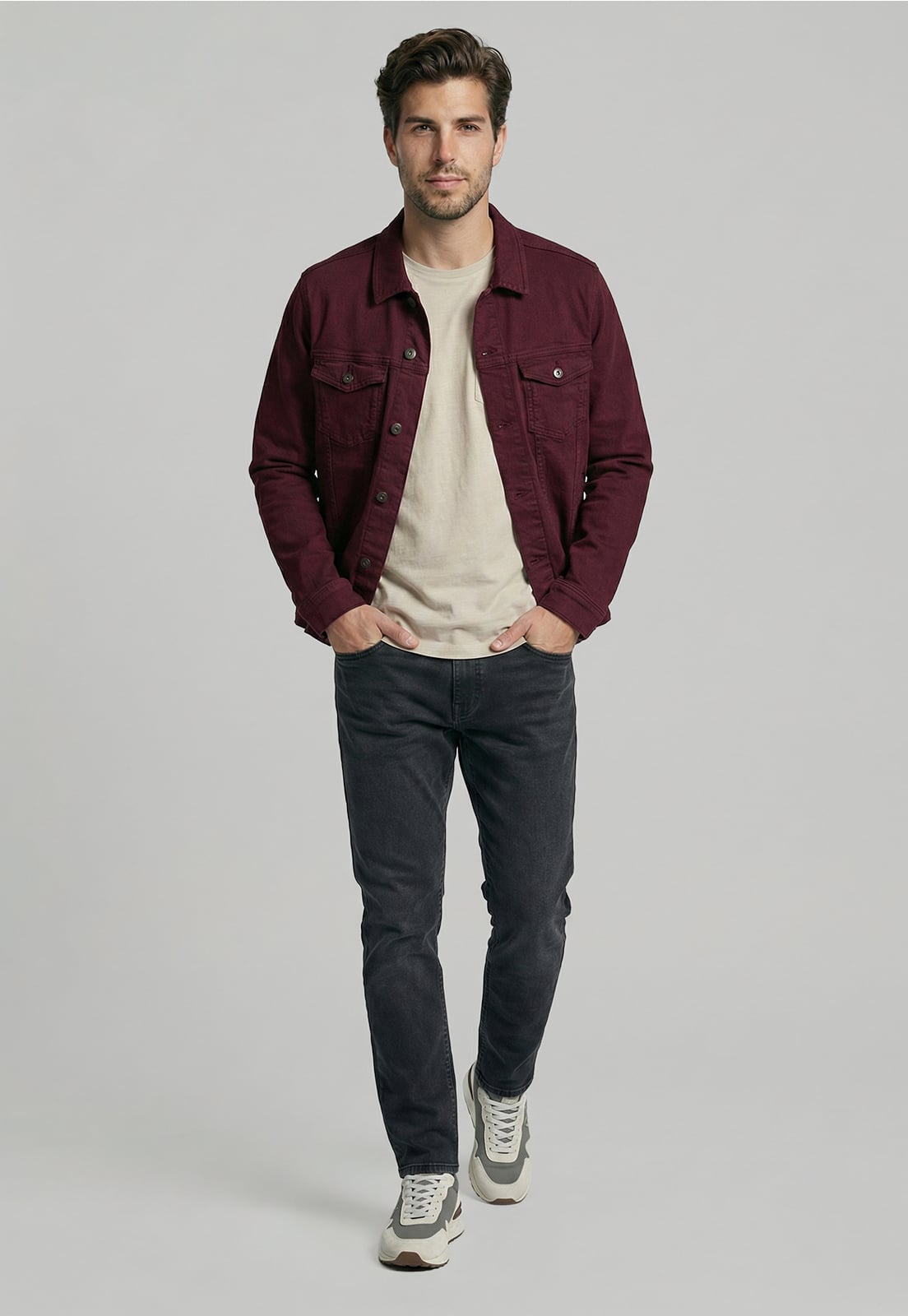CHAQUETA ASPEN BURGUNDY - 2