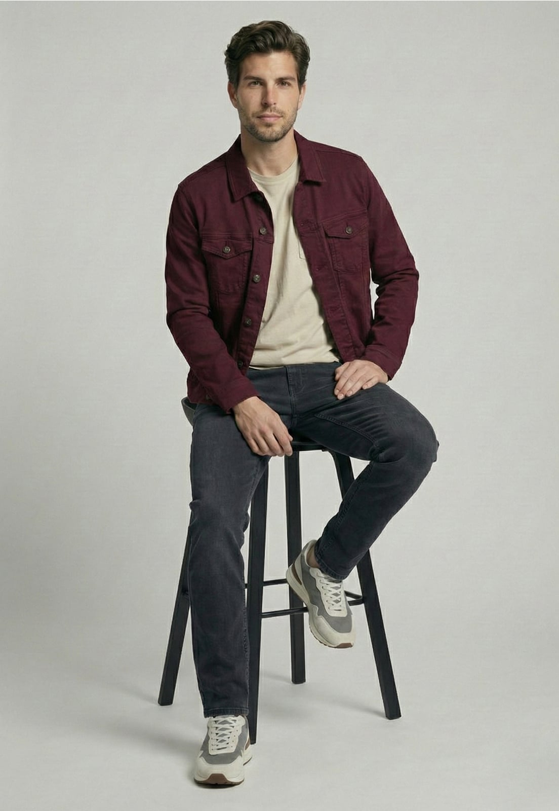 CHAQUETA ASPEN BURGUNDY - 5