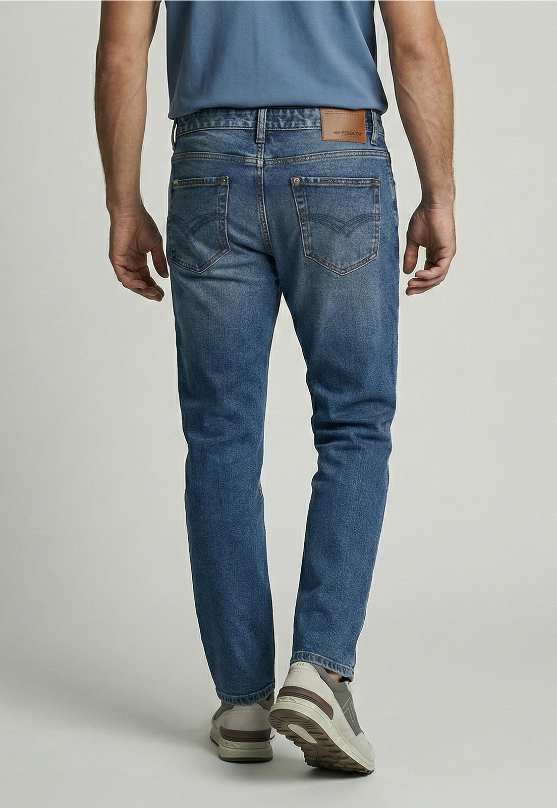 JEANS REGULAR ORLANDO BLUE - 4