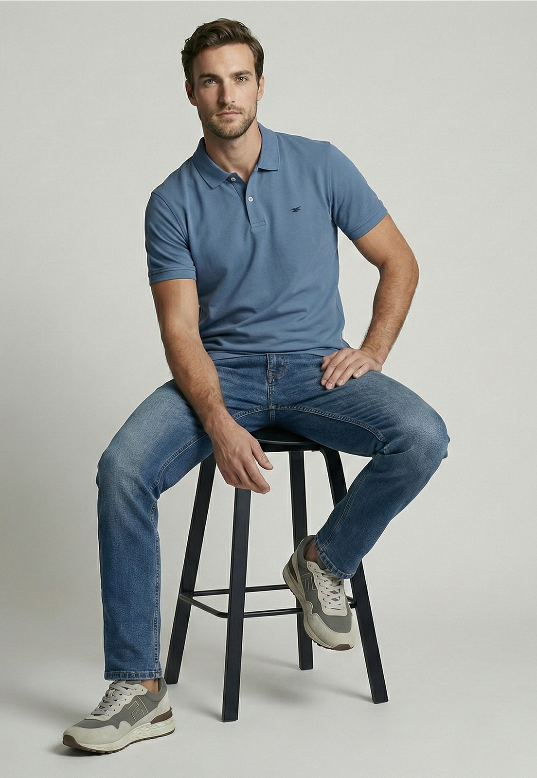 JEANS REGULAR ORLANDO BLUE - 5
