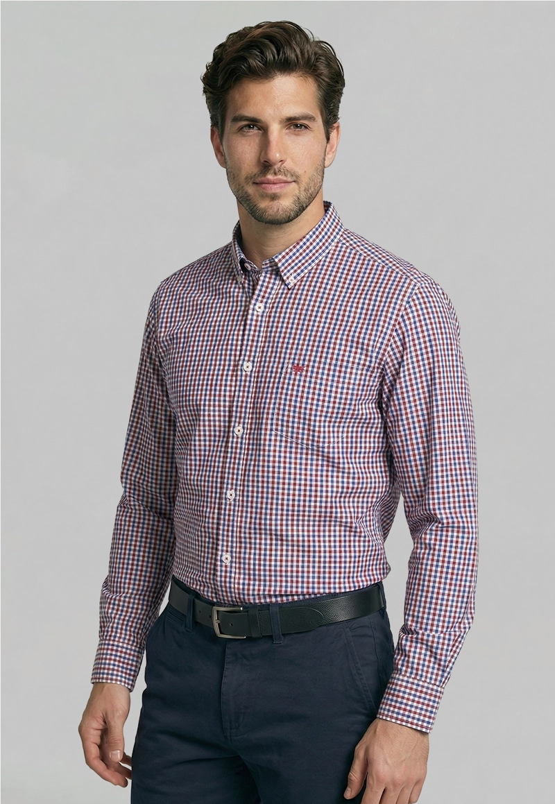CAMISA BELLEVUE RED - 1