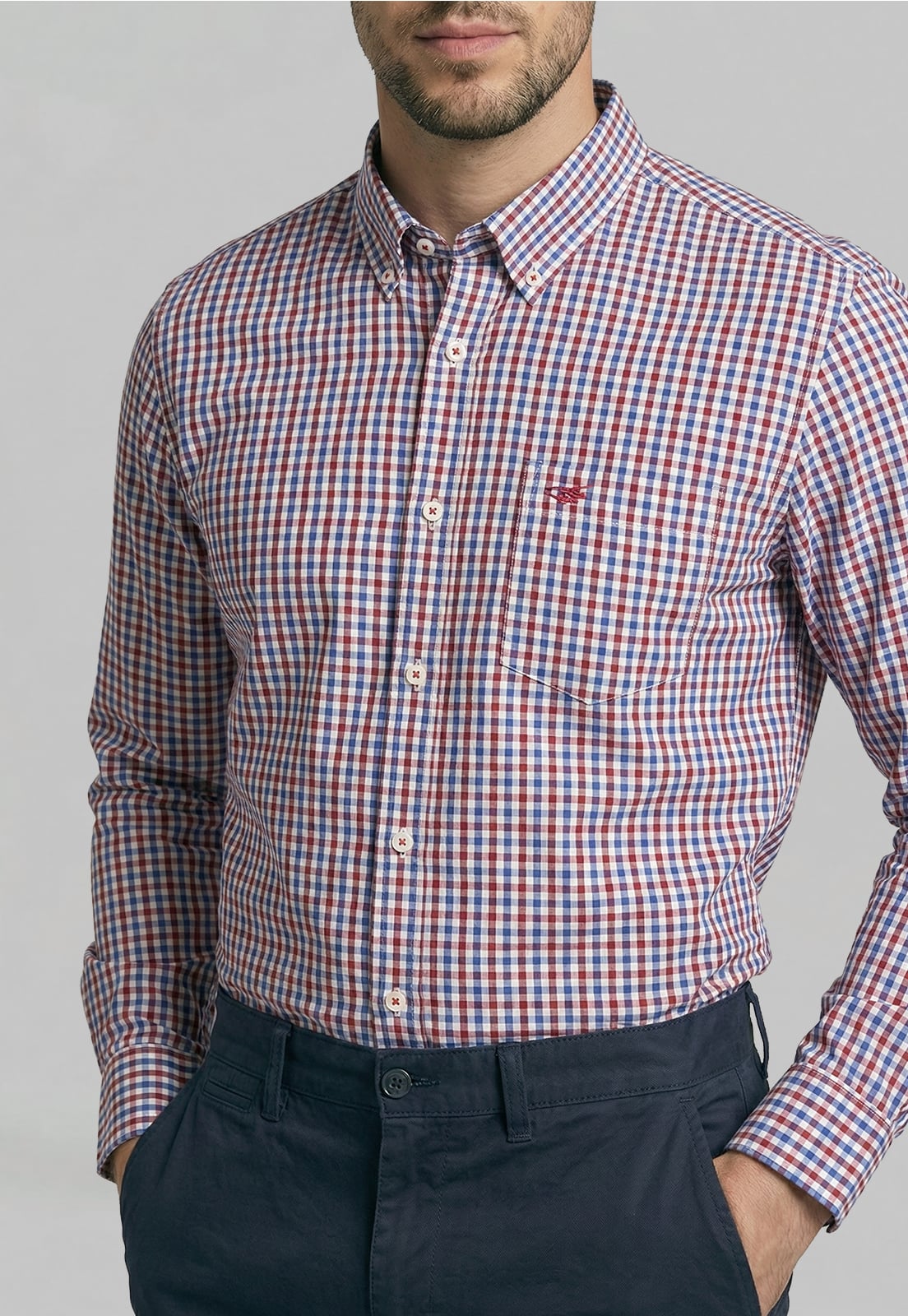 CAMISA BELLEVUE RED - 3