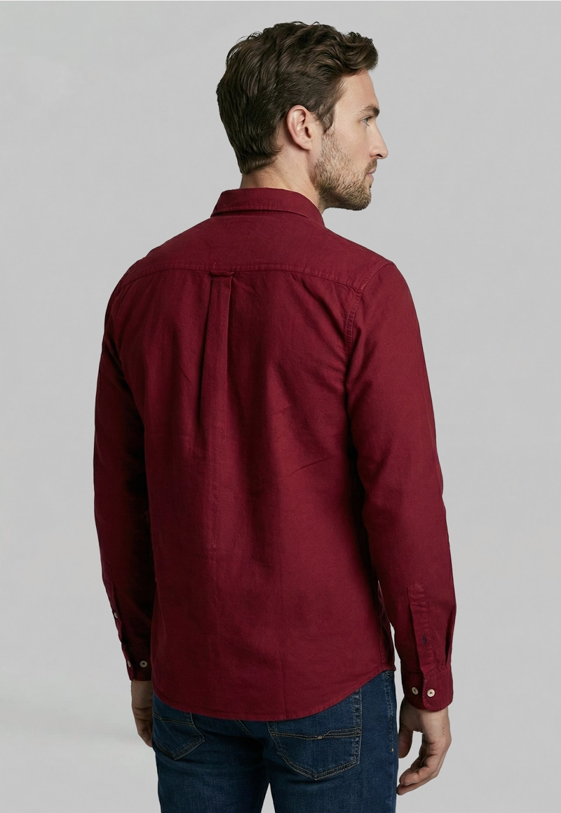 CAMISA BOLTON BURGUNDY - 4