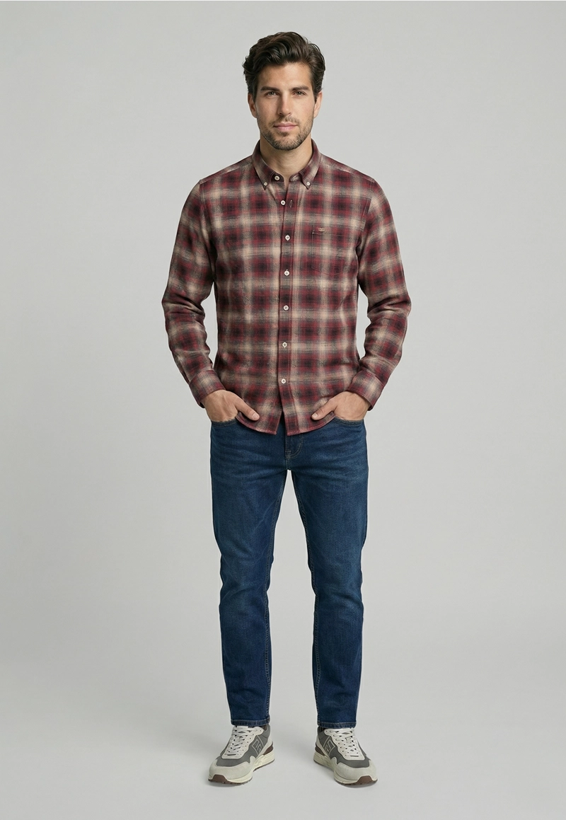 CAMISA CAMBRIDGE RED - 2