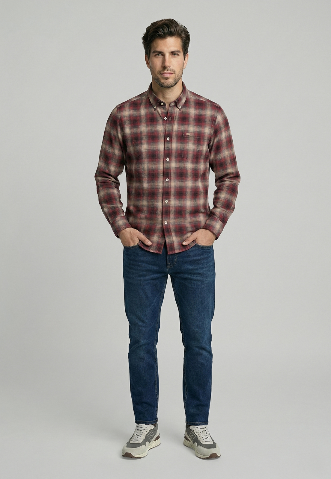 CAMISA CAMBRIDGE RED - 2