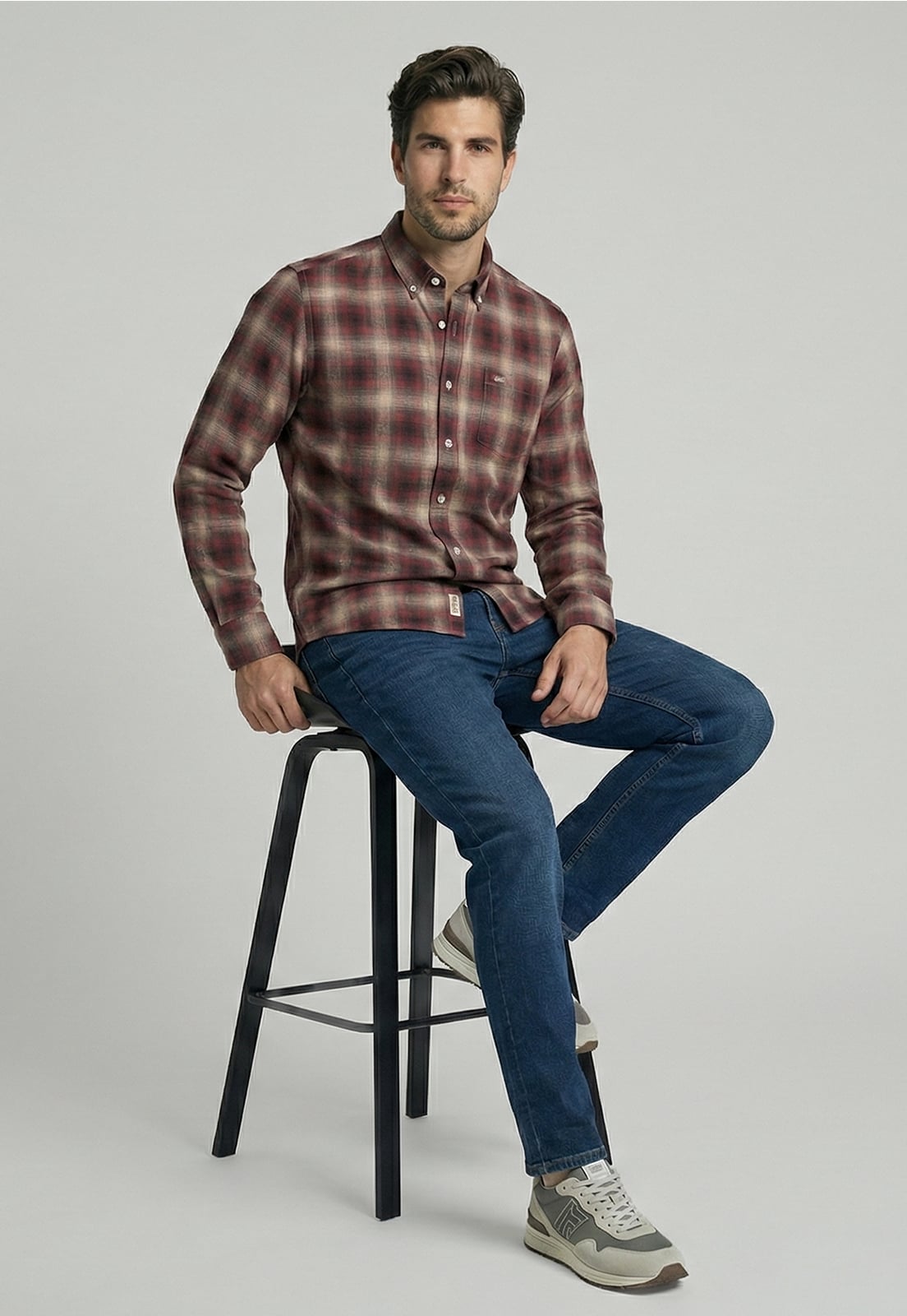 CAMISA CAMBRIDGE RED - 5