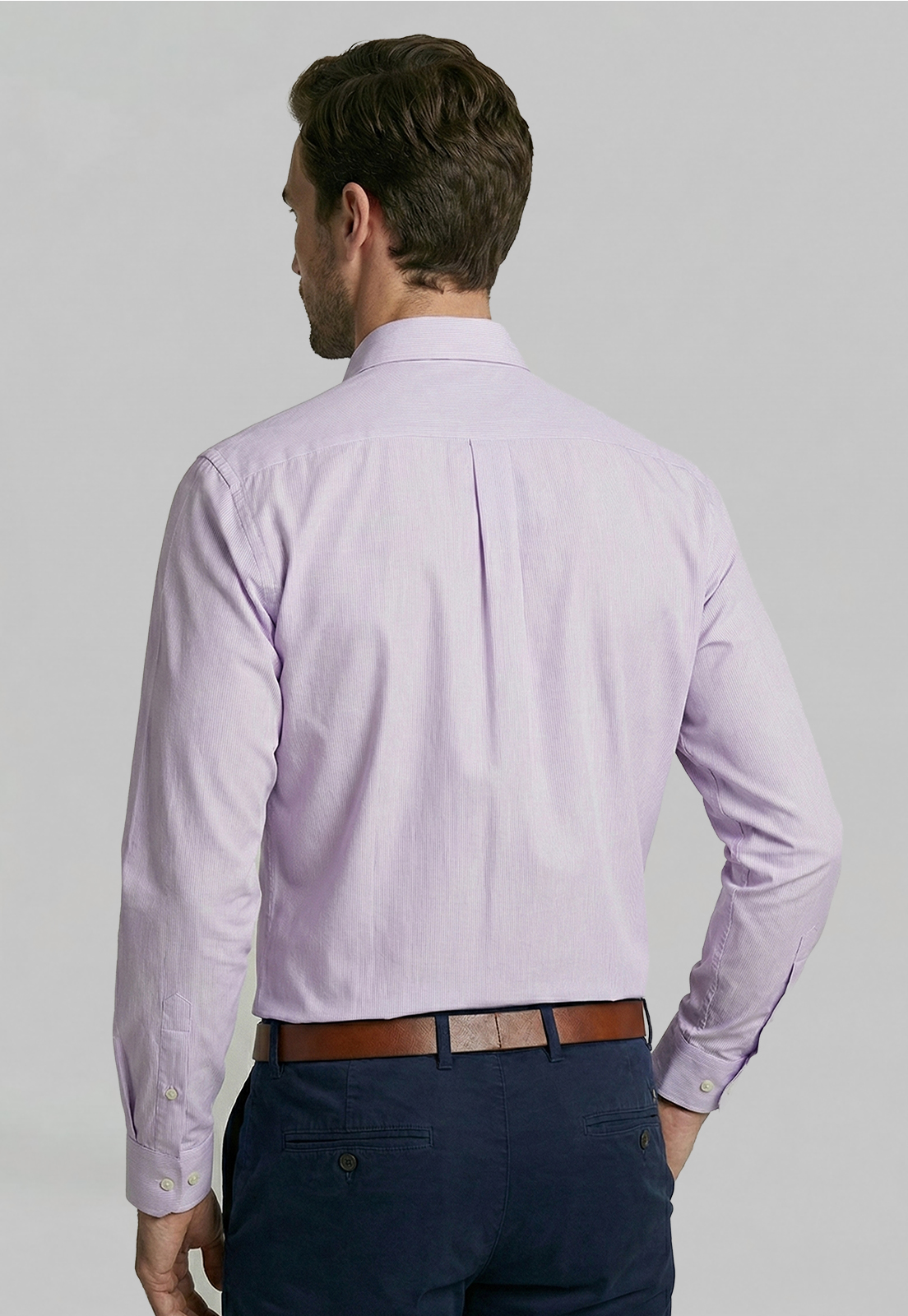 CAMISA SMART CASUAL CALABASAS VIOLET - 4