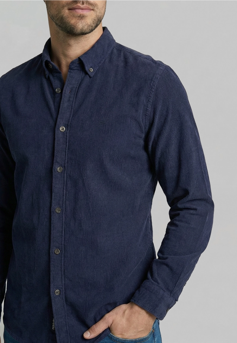 CAMISA COTELE CINCINNATI NAVY - 3