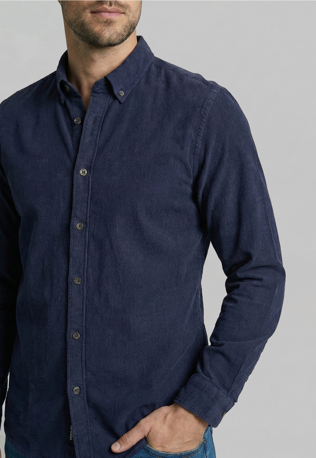 CAMISA COTELE  CINCINNATI NAVY - 3