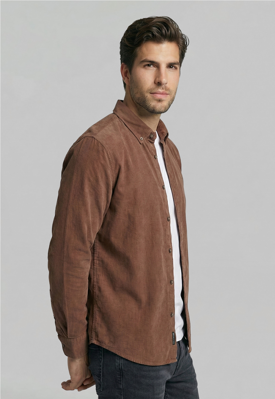 CAMISA COTELE  CINCINNATI BROWN - 1
