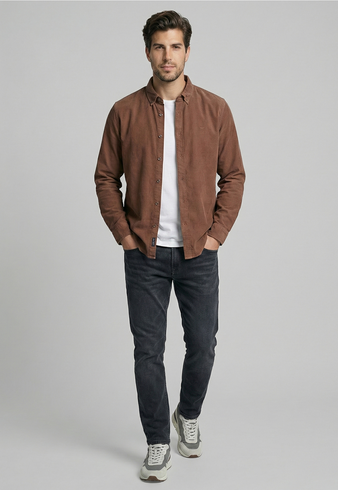 CAMISA COTELE  CINCINNATI BROWN - 2
