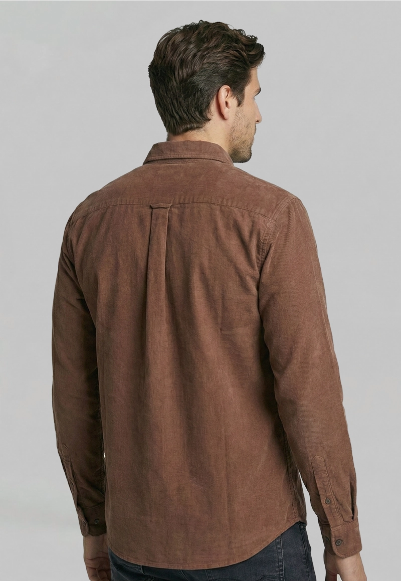 CAMISA COTELE  CINCINNATI BROWN - 4