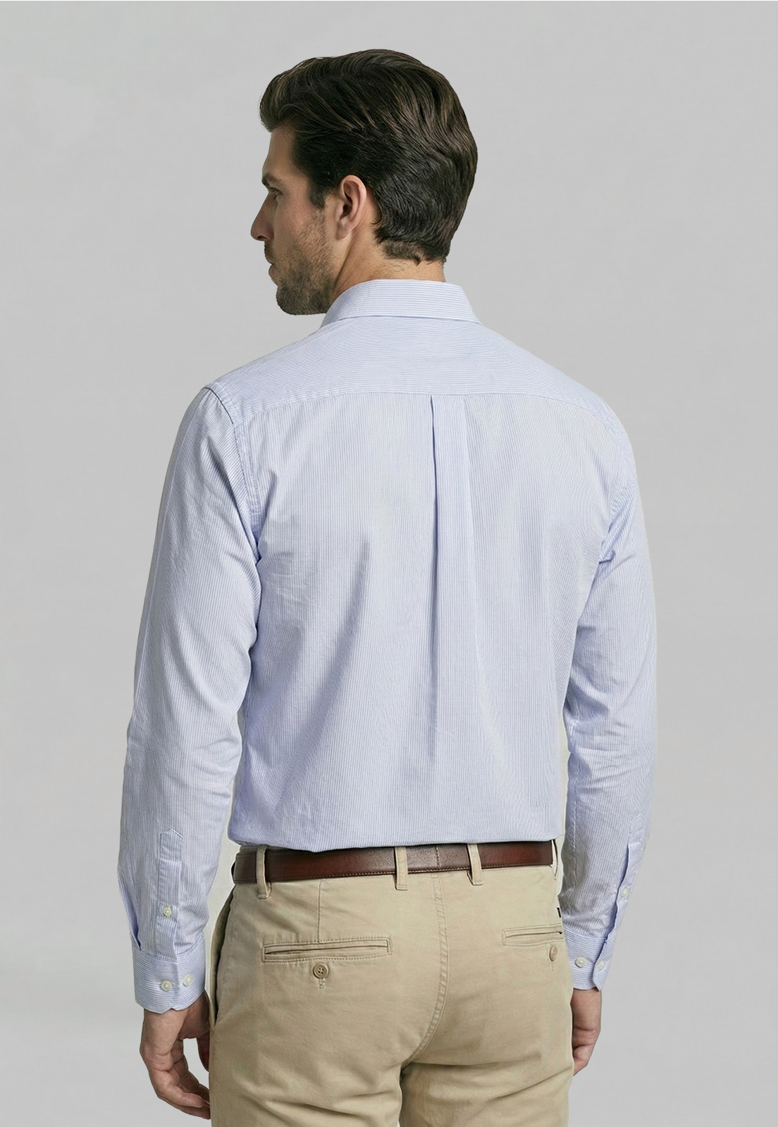 CAMISA SMART CASUAL CALABASAS SKY - 4