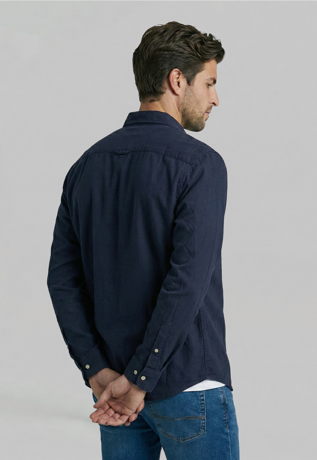 CAMISA SMART CASUAL COVENTRY NAVY - 4
